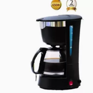 هوم ماستر ماكينة قهوة كهربائية بقدرة 650 واط - أسود - HM-922
