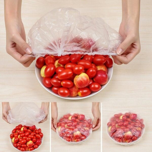 غطاء بلاستيك لحفظ الطعام