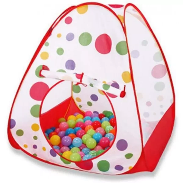 خيمة ألعاب الكرات القابلة للطي للأطفال - ملونة