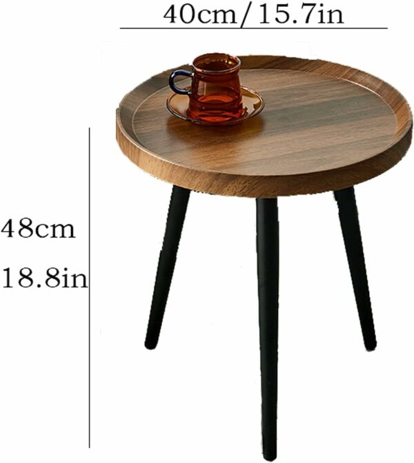 طاولة قهوة دائرية بتصميم عصري متعدد الالوان من فيرست
